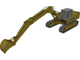Liebherr Hydraulic Bagger 3D Model preview
