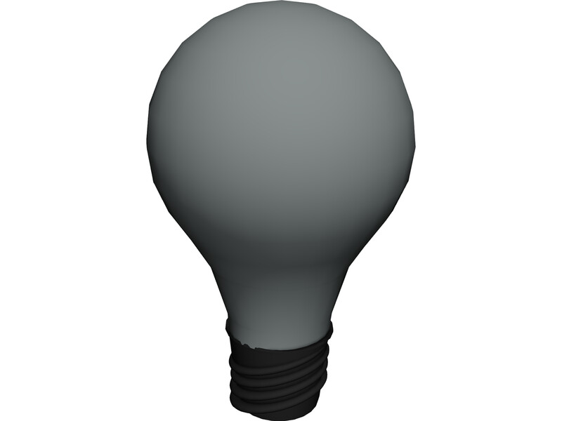 Light Bulb [+Interior] 3D Model