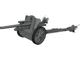Light Field Howitzer 3D Model preview