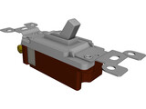 Light Switch 3D Model preview