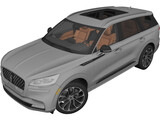 Lincoln Aviator (2020) 3D Model preview