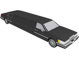 Lincoln Limousine 3D Model