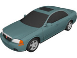 Lincoln LS (2000) 3D Model preview