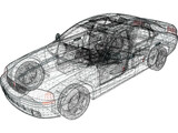 Lincoln LS (2000) 3D Model