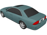 Lincoln LS (2000) 3D Model