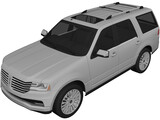Lincoln Navigator (2015) 3D Model preview