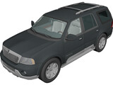 Lincoln Navigator 3D Model preview