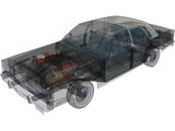 Lincoln Town Car (1986) 3D Model