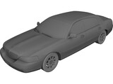 Lincoln Town Car 3D Model preview