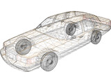 Lincoln Towncar 3D Model