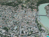 Linz City, Austria (2020) 3D Model preview