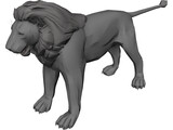 Lion 3D Model preview