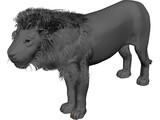 Lion 3D Model preview