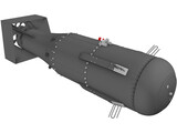 Little Boy Atomic Bomb 3D Model