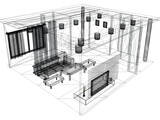 Living Room 3D Model