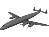 Lockheed C-121 Constellation 3D Model preview
