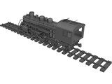 Locomotive 3D Model preview