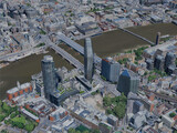 London City, UK (2024) 3D Model preview