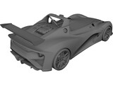 Lotus 3-Eleven 3D Model preview