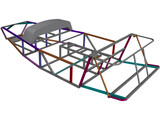 Lotus 7 Chassis 3D Model preview