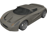 Lotus Ecos Concept 3D Model preview