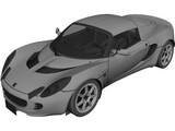 Lotus Elise S2 3D Model preview