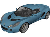 Lotus Elise S2 3D Model preview