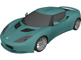 Lotus Evora 3D Model preview