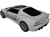 Lotus Exige S Roadster (2013) 3D Model