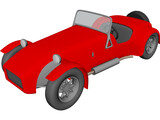 Lotus Super Seven 3D Model preview