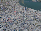 Louisville City, USA (2024) 3D Model preview