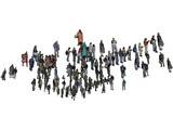 Low Poly People Collection 3D Model
