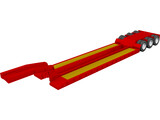 Lowboy Trailer 3D Model preview