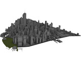 Lower Manhattan 3D Model preview