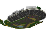 Luigi Circuit Racing Track 3D Model