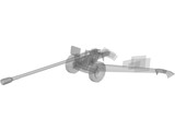 M-46 Anti-Tank Gun 3D Model
