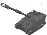 M109A6 Paladin Self-Propelled Howitzer 3D Model preview