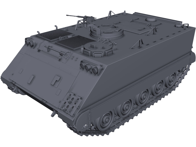 M113 APC1 3D Model