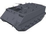 M113 APC1 3D Model preview