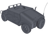 M1151 HMMWV Hummer 3D Model