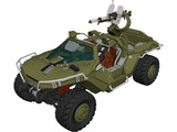M12 FAV Warthog 3D Model preview