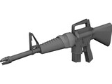 M16 3D Model preview
