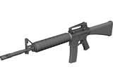 M16A2 3D Model preview