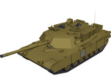 M1A1 Abrams 3D Model preview