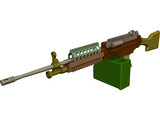 M249 3D Model preview
