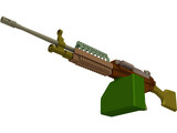 M249 3D Model