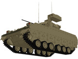 M2A2 Infantry Fighting Vehicle 3D Model