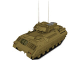 M2AB Infantry 3D Model preview