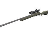 M40A3 Sniper Rifle 3D Model preview