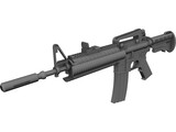 M4A2 Colt 3D Model preview